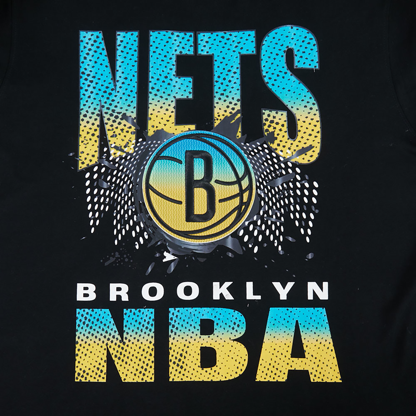 Pro Standard Brooklyn Nets Electric Blue S/S Flex T-Shirt - Men's - Black/Carolina
