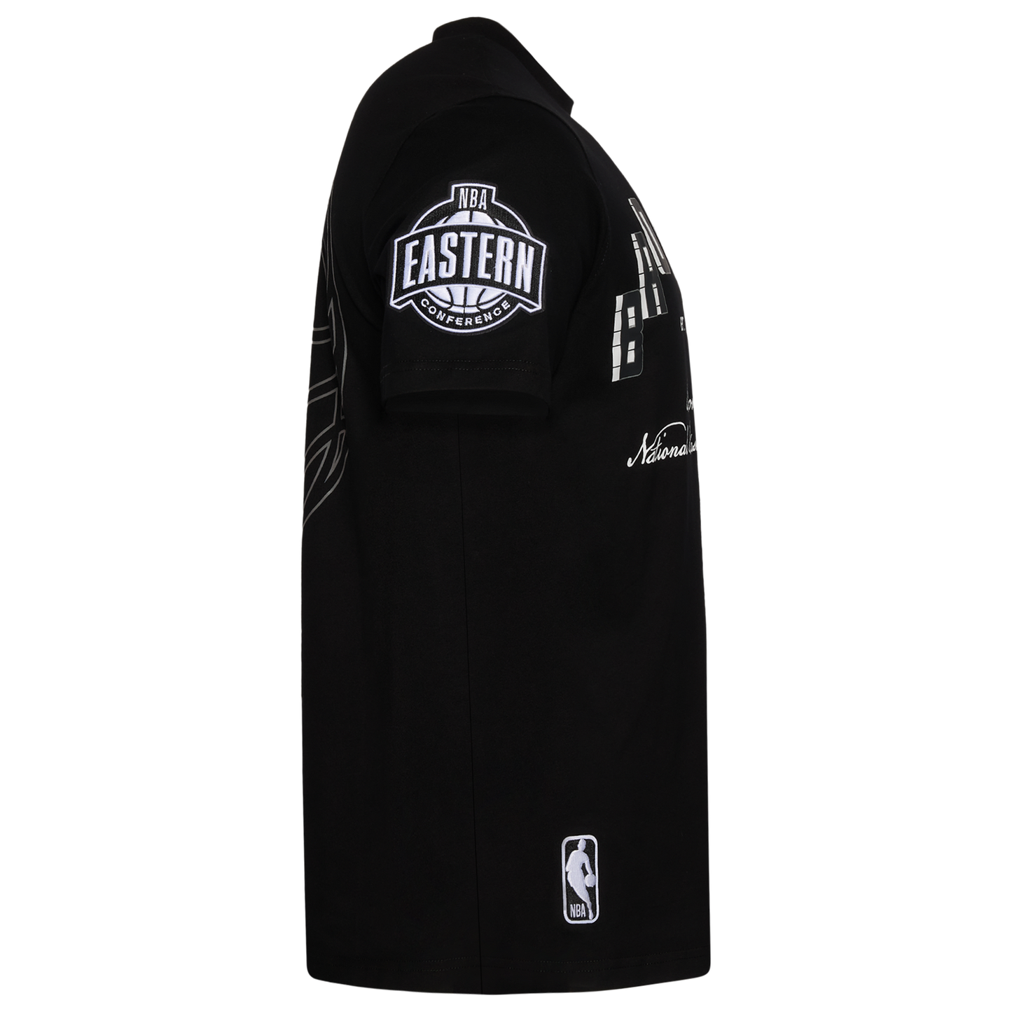Pro Standard Brooklyn Nets Black Cat S/S Flex T-Shirt - Men's - Black/Black