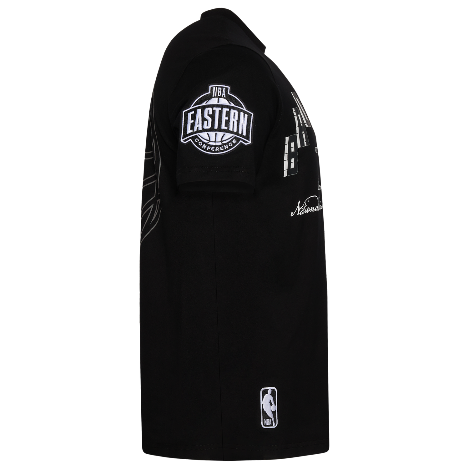 Pro Standard Brooklyn Nets Black Cat S/S Flex T-Shirt - Men's - Black/Black