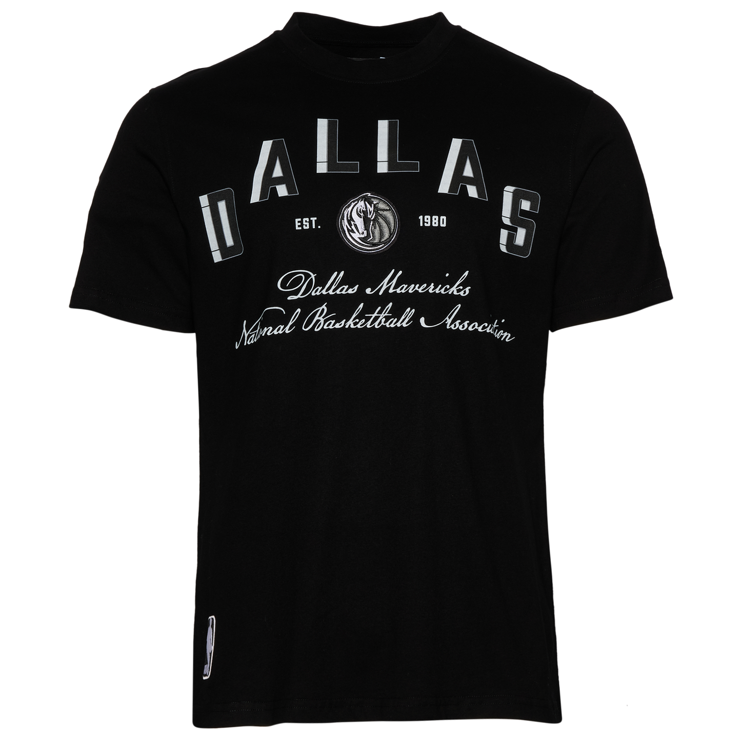 Pro Standard Dallas Mavericks Black Cat S/S Flex T-Shirt - Men's - Black/Black