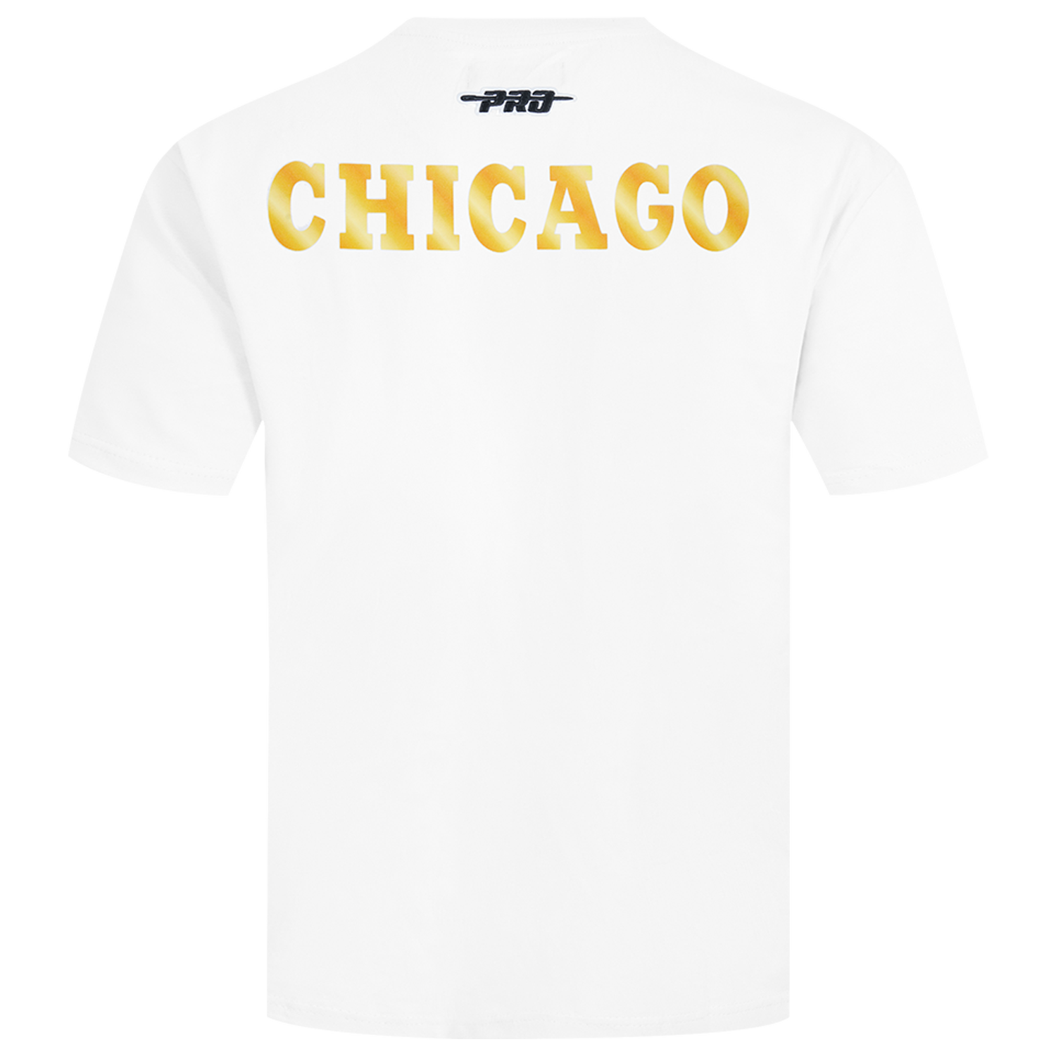 Pro Standard Bulls Gold Hoops Short Sleeve Flex T-Shirt - Men's - White/Multi