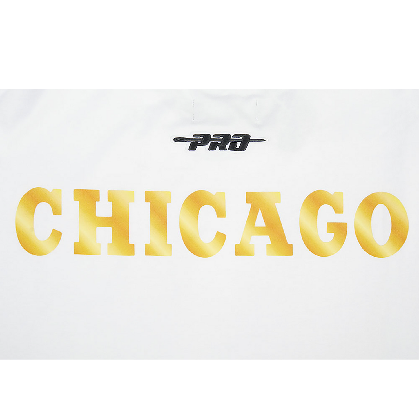 Pro Standard Bulls Gold Hoops Short Sleeve Flex T-Shirt - Men's - White/Multi