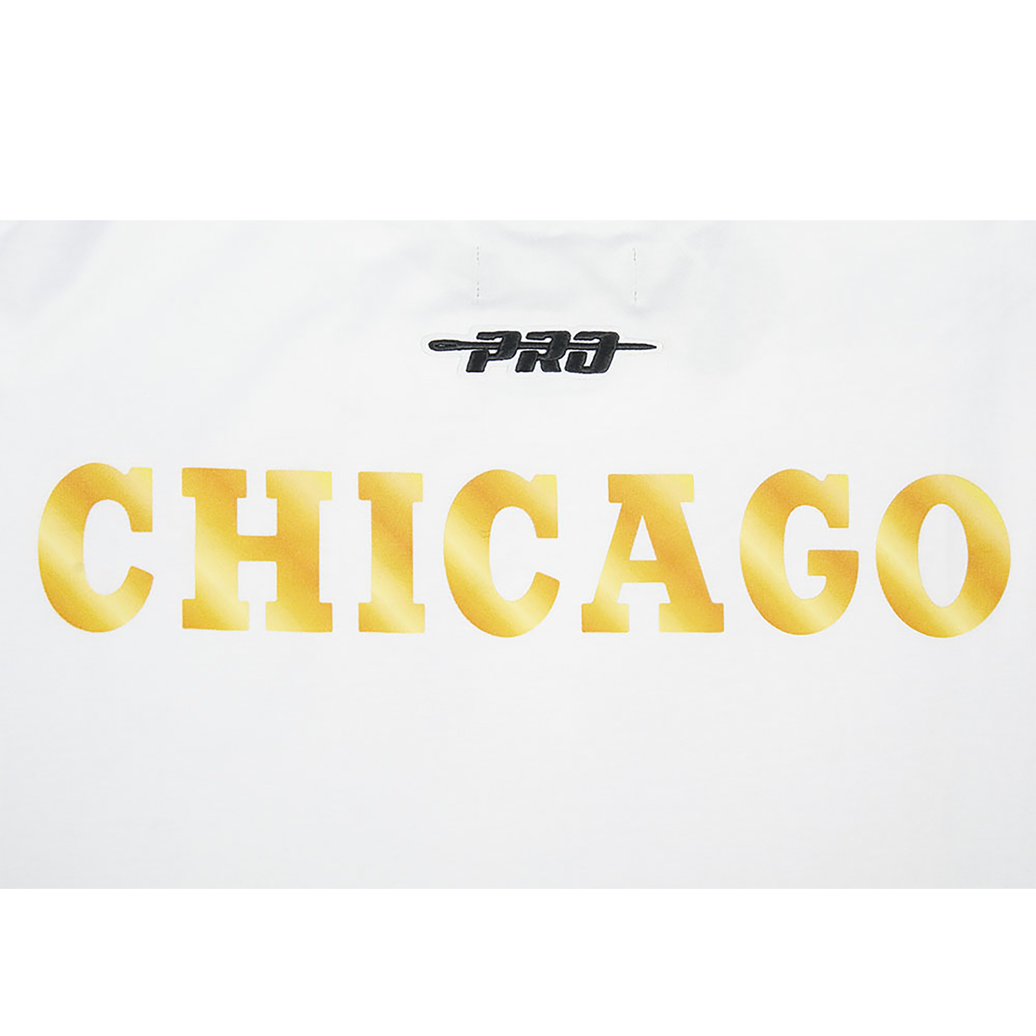 Pro Standard Bulls Gold Hoops Short Sleeve Flex T-Shirt - Men's - White/Multi