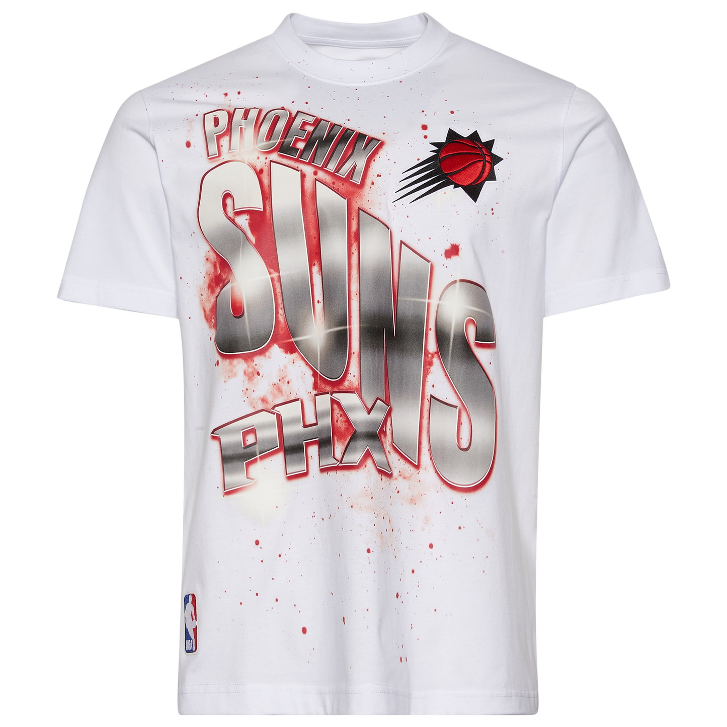 Pro Standard Suns Red Chrome FC SS Flex T-Shirt - Men's - White