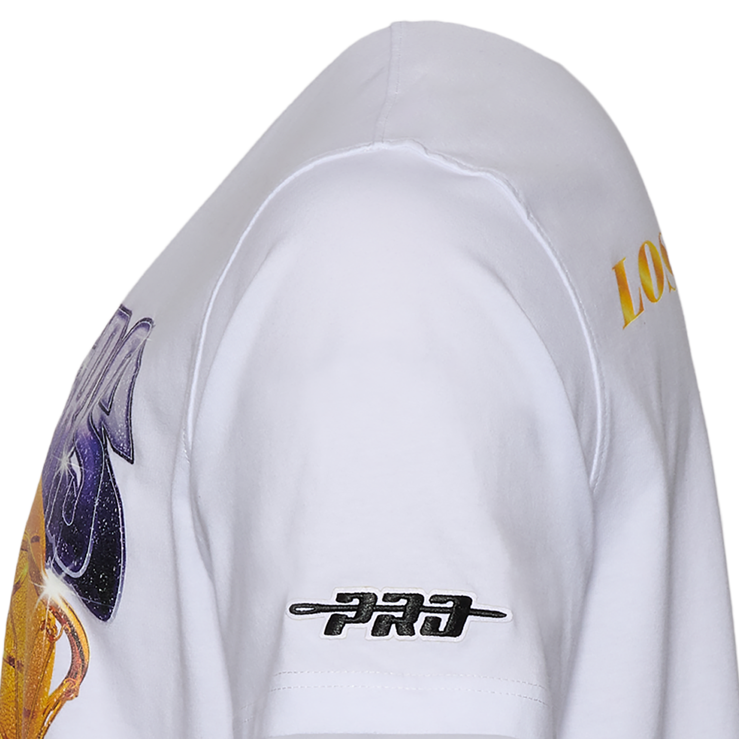 Pro Standard Lakers Gold Hoops Short Sleeve Flex T-Shirt - Men's - White/Multi
