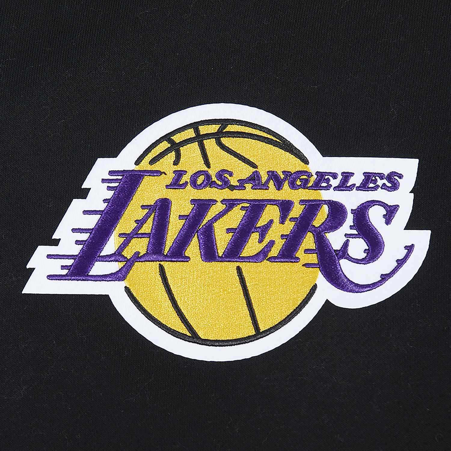 Pro Standard Lakers Gold Hoops Pro Full-Zip Hoodie - Men's - Black/Multi