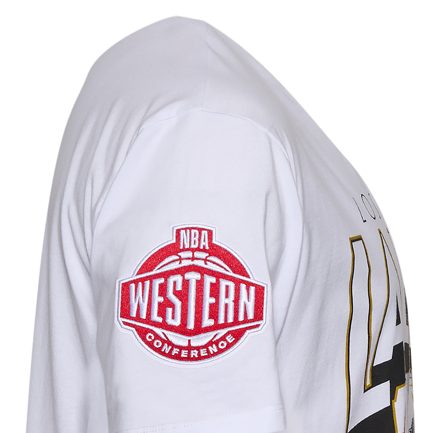 Pro Standard LA Lakers Empire Pro Drop Shoulder T-Shirt - Men's - White/Multi