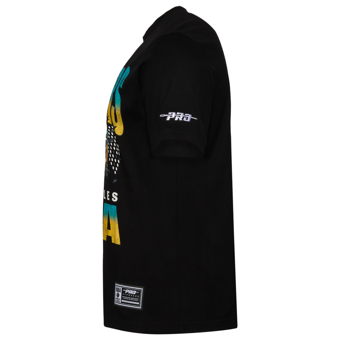 Pro Standard LA Lakers Electric Blue S/S Flex T-Shirt - Men's - Black/Carolina