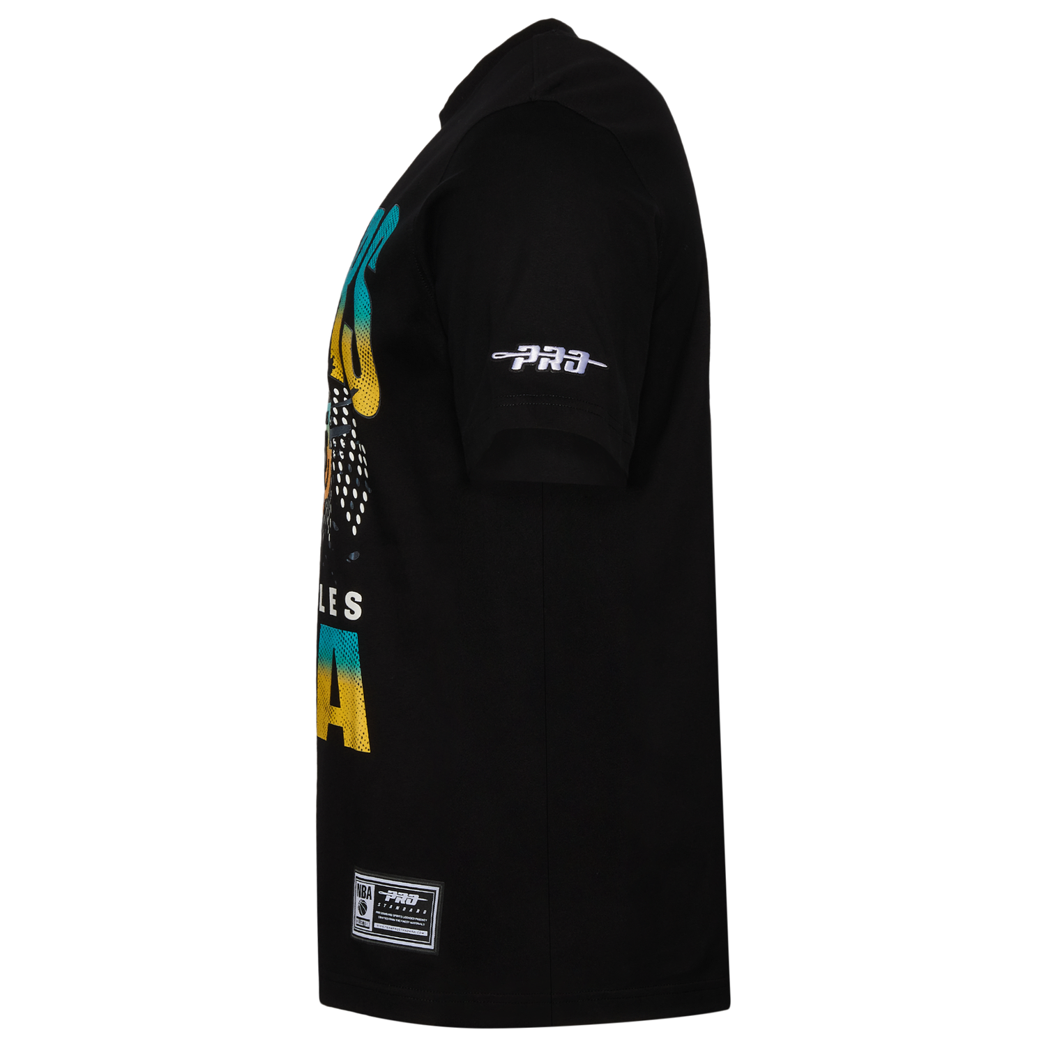 Pro Standard LA Lakers Electric Blue S/S Flex T-Shirt - Men's - Black/Carolina