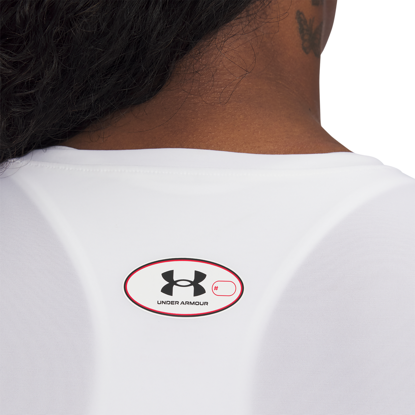 Under Armour Heatgear Og Compression Short Sleeve - Women's - Black/White (17562100)