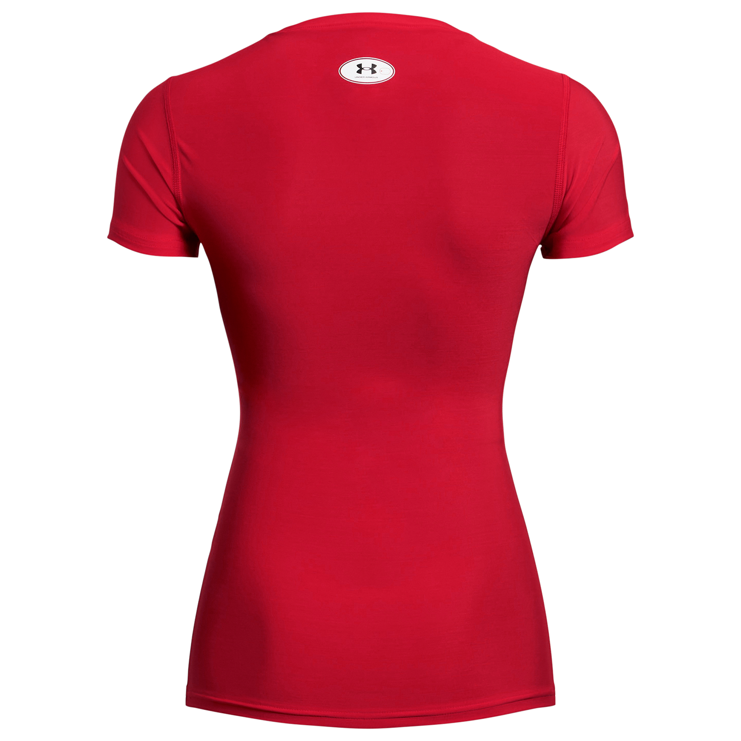 Under Armour Heatgear Og Compression Short Sleeve - Women's - White/Red