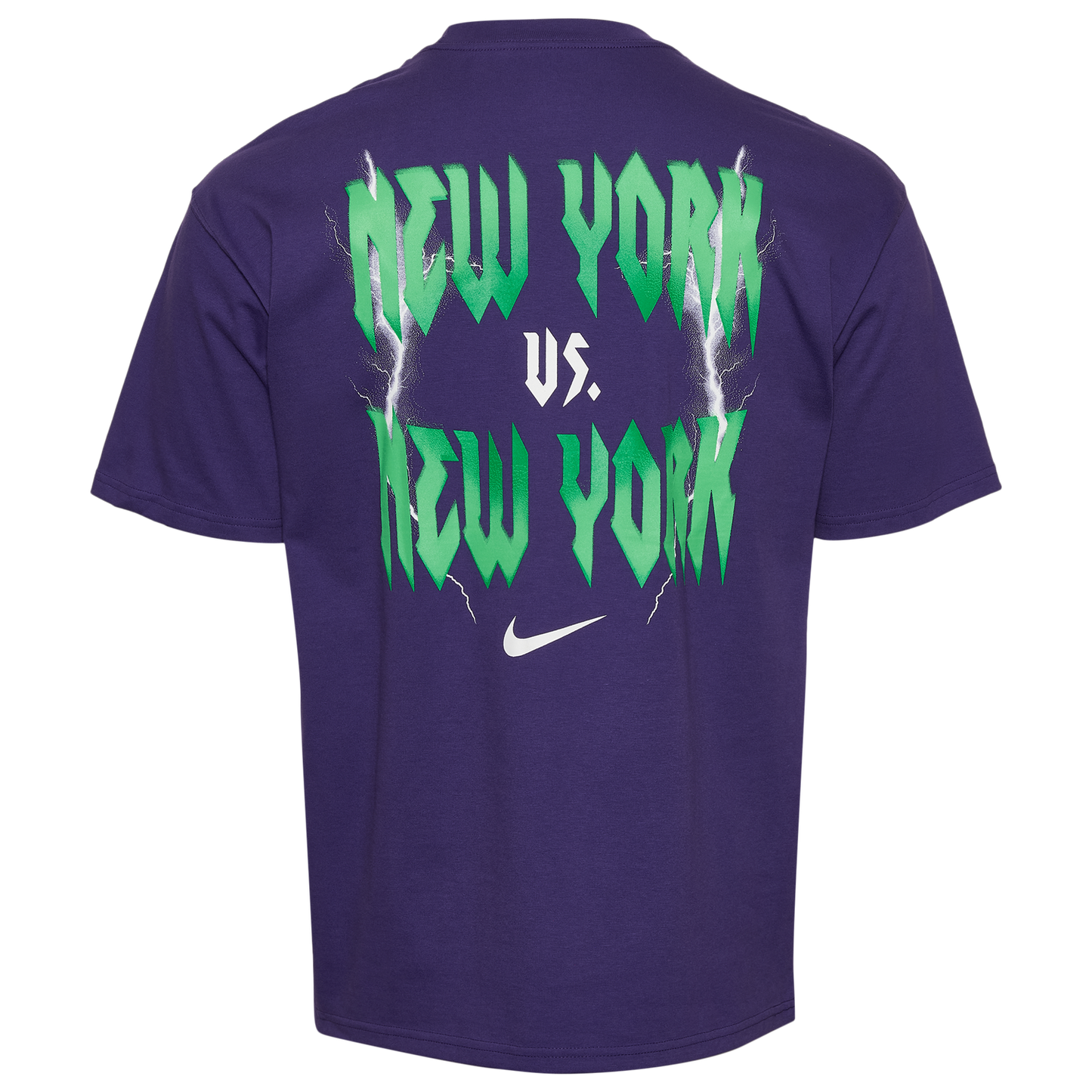 Nike Maximum 90 Short Sleeve T-Shirt - Men's - White/Green/New Orchid