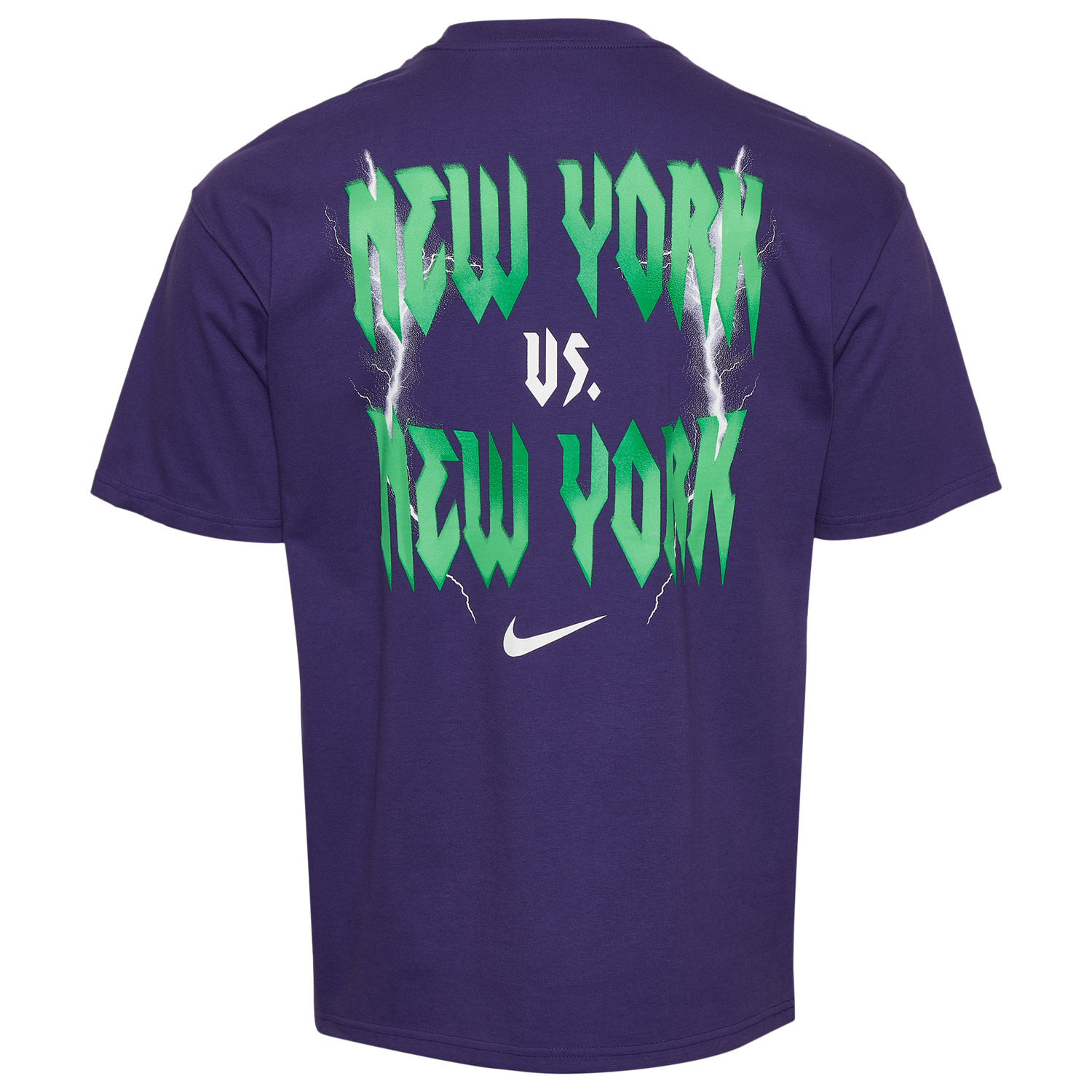 Nike Maximum 90 Short Sleeve T-Shirt - Men's - White/Green/New Orchid