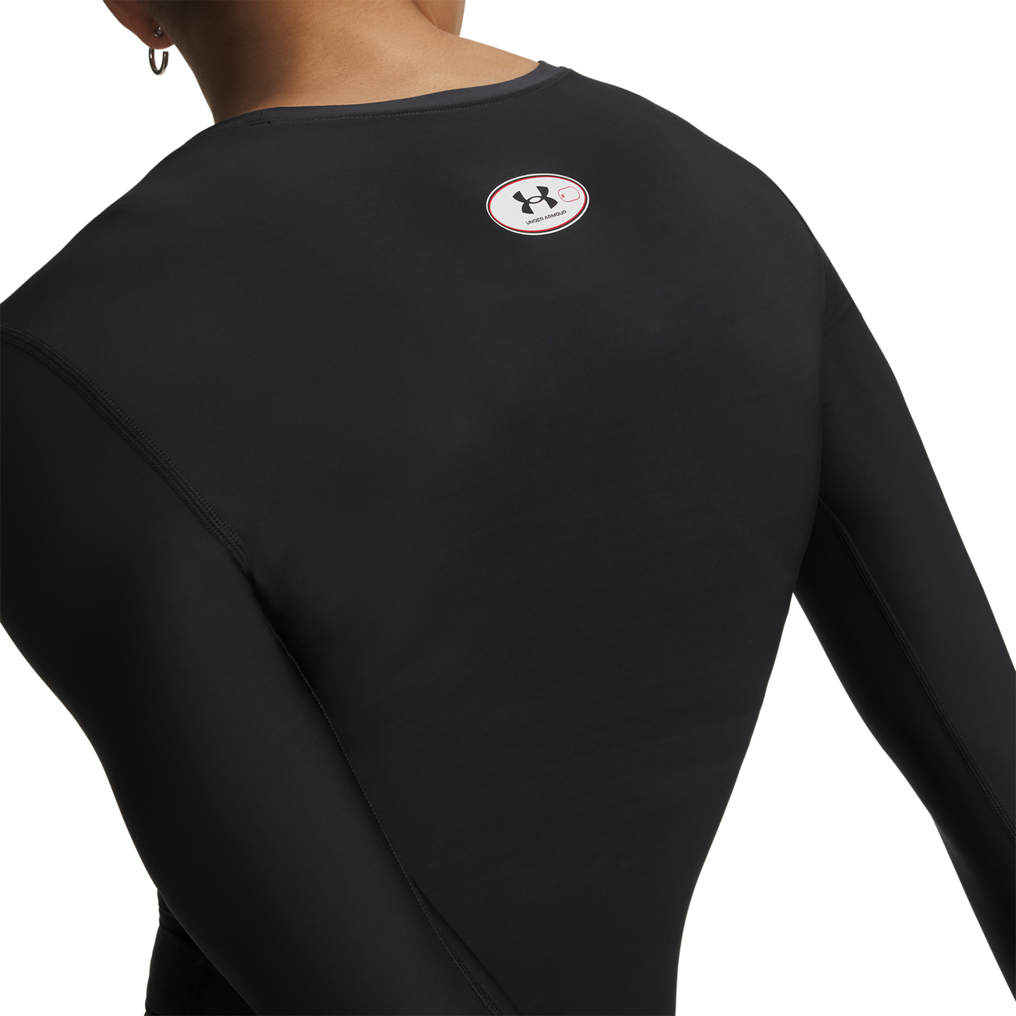 Under Armour Heatgear Og Compression Long Sleeve - Women's - White/Black