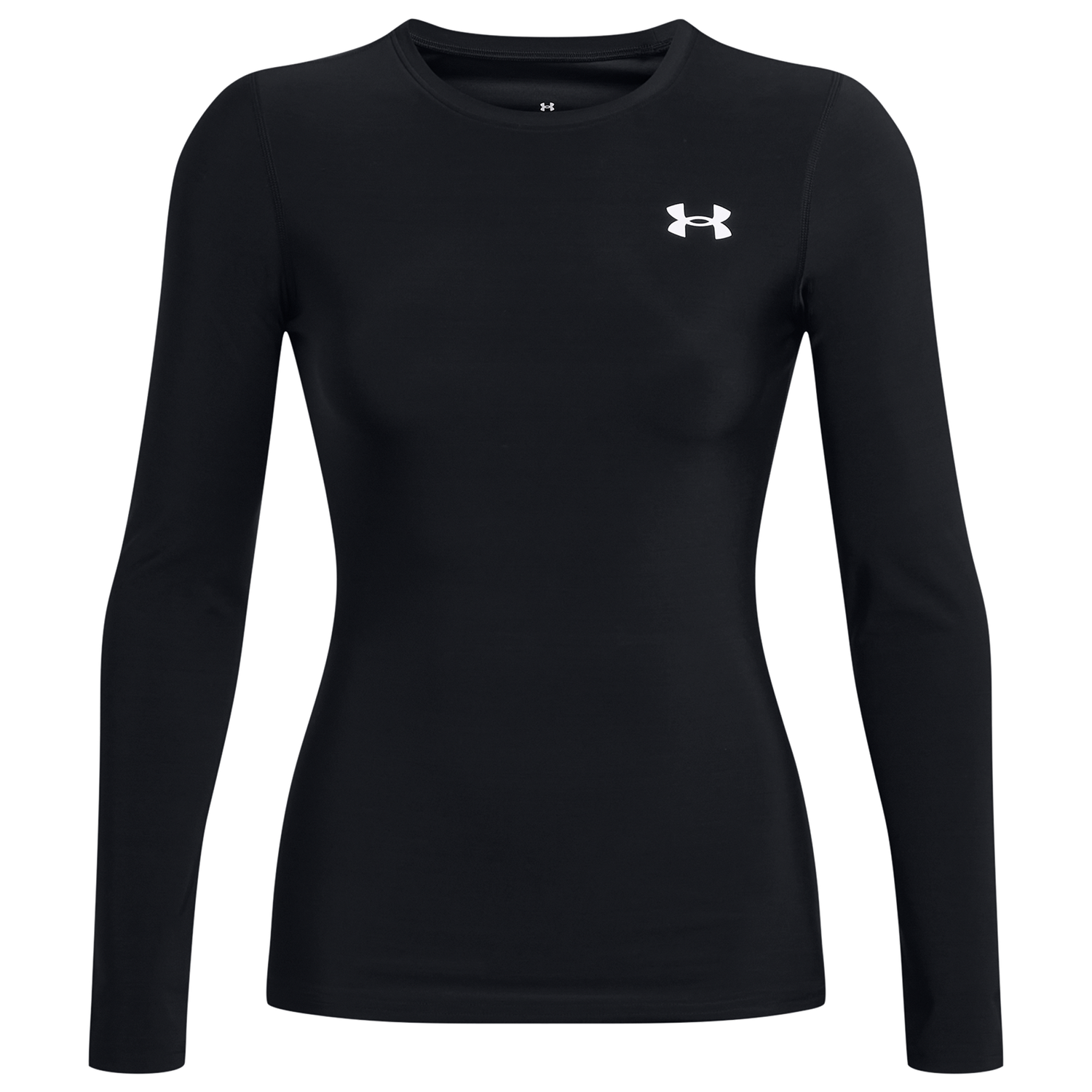 Under Armour Heatgear Og Compression Long Sleeve - Women's - White/Black