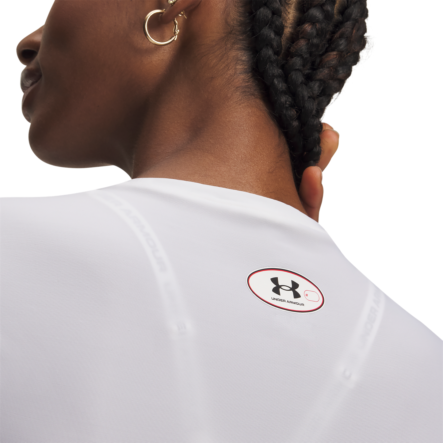 Under Armour Heatgear Og Compression Long Sleeve - Women's - White/Black (17697100)