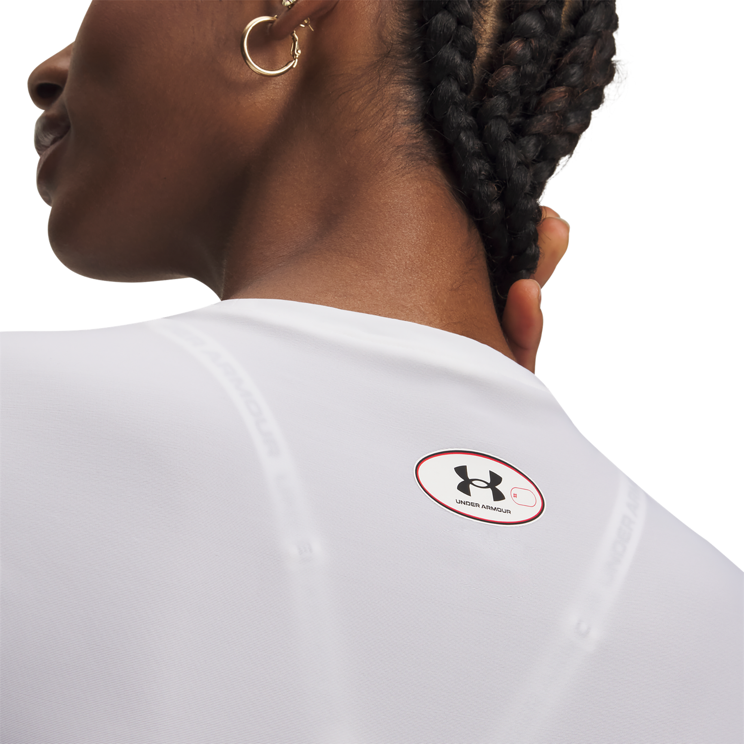 Under Armour Heatgear Og Compression Long Sleeve - Women's - White/Black (17697100)