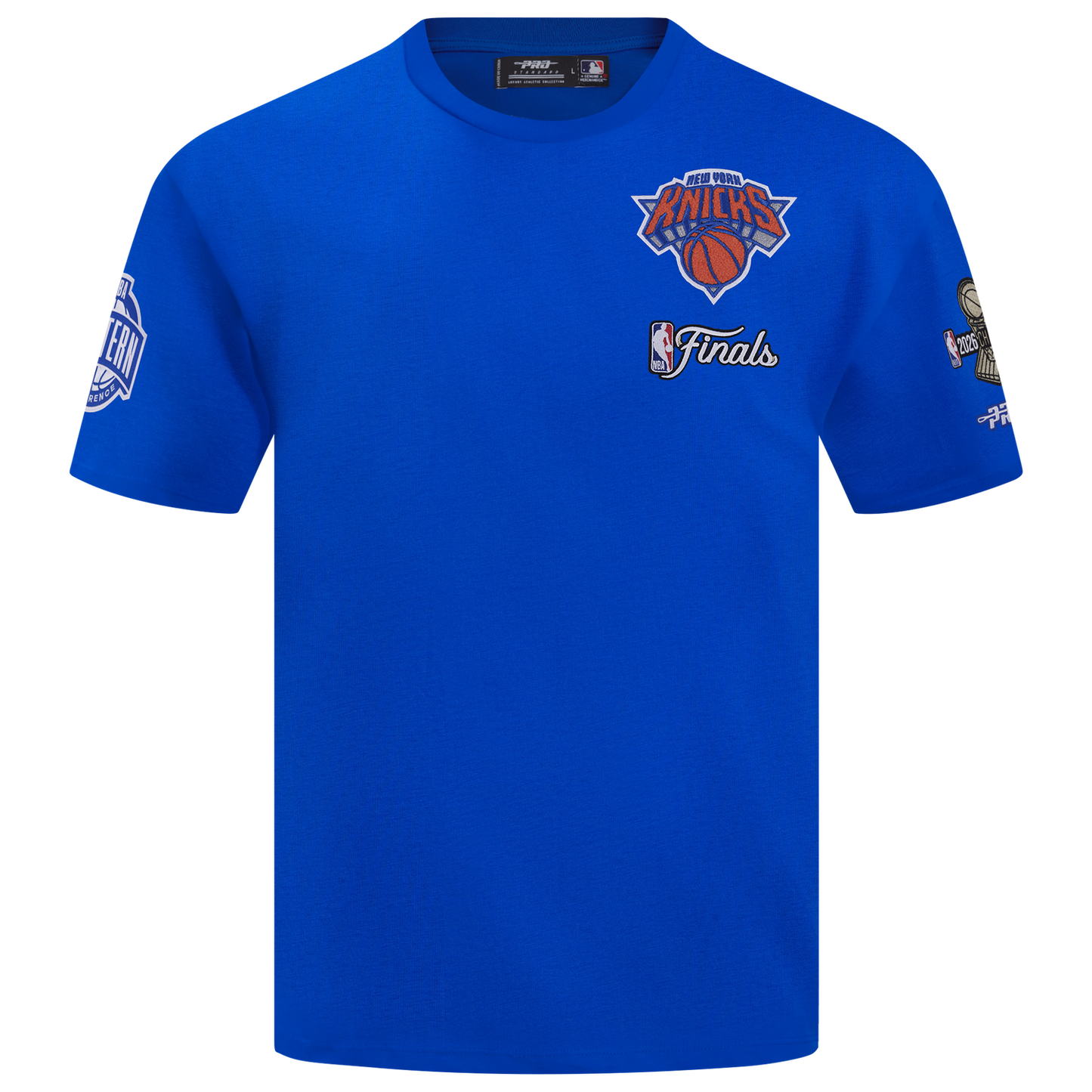 Pro Standard Knicks NBA Finals 2026 CJ Drop Shoulder T-Shirt - Men's - Blue