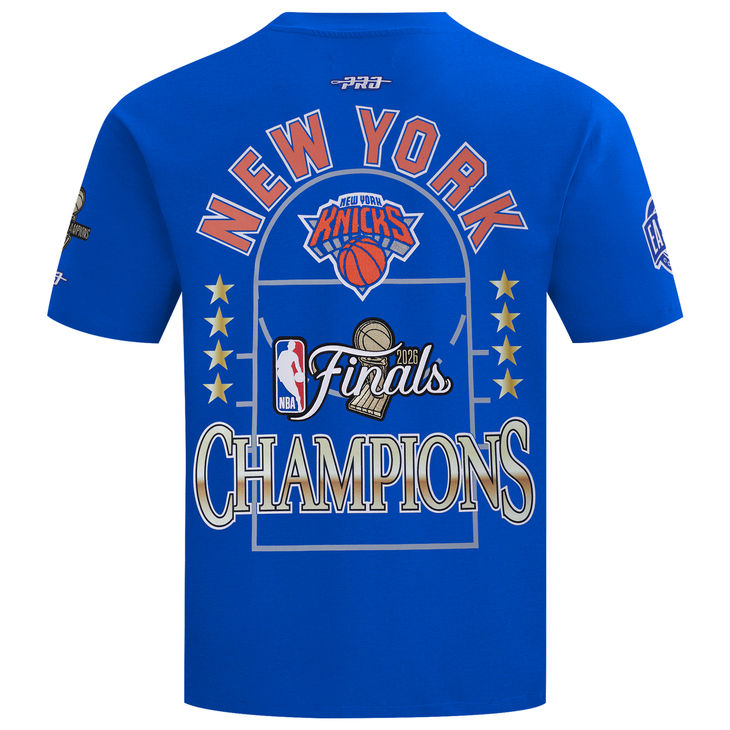Pro Standard Knicks NBA Finals 2026 CJ Drop Shoulder T-Shirt - Men's - Blue