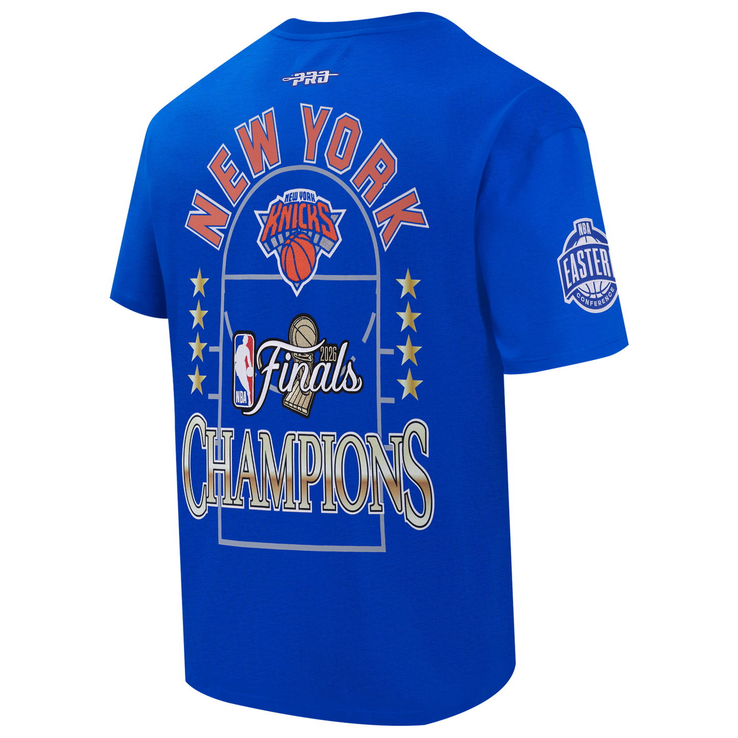 Pro Standard Knicks NBA Finals 2026 CJ Drop Shoulder T-Shirt - Men's - Blue