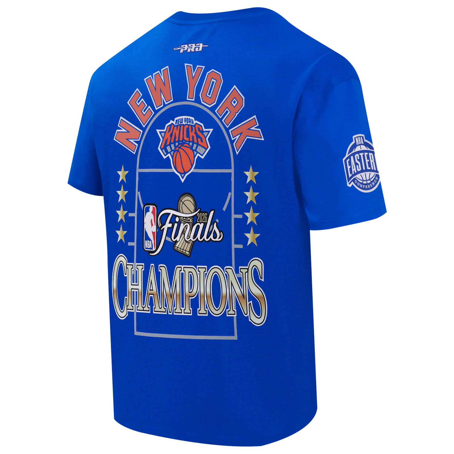 Pro Standard Knicks NBA Finals 2026 CJ Drop Shoulder T-Shirt - Men's - Blue