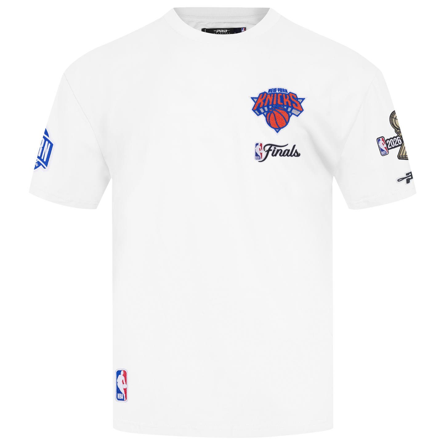 Pro Standard Knicks NBA Finals 2026 CJ Drop Shoulder T-Shirt - Men's - White