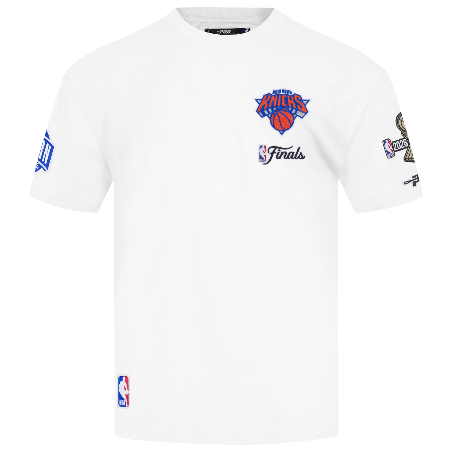 Pro Standard Knicks NBA Finals 2026 CJ Drop Shoulder T-Shirt - Men's - White