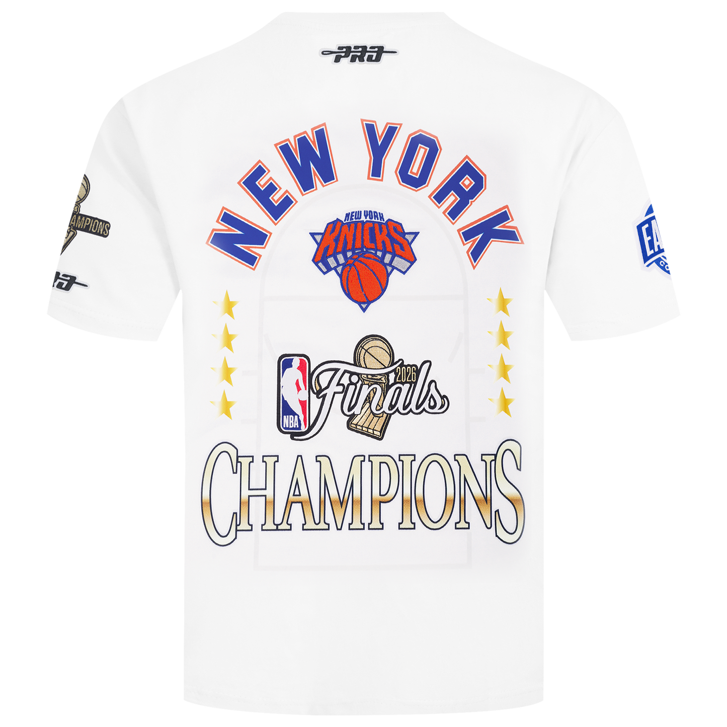 Pro Standard Knicks NBA Finals 2026 CJ Drop Shoulder T-Shirt - Men's - White