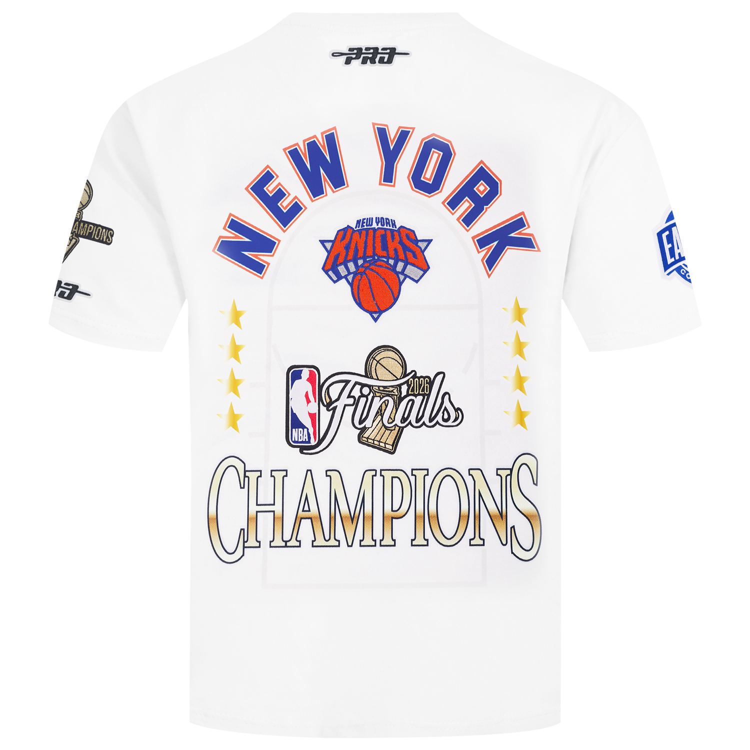 Pro Standard Knicks NBA Finals 2026 CJ Drop Shoulder T-Shirt - Men's - White