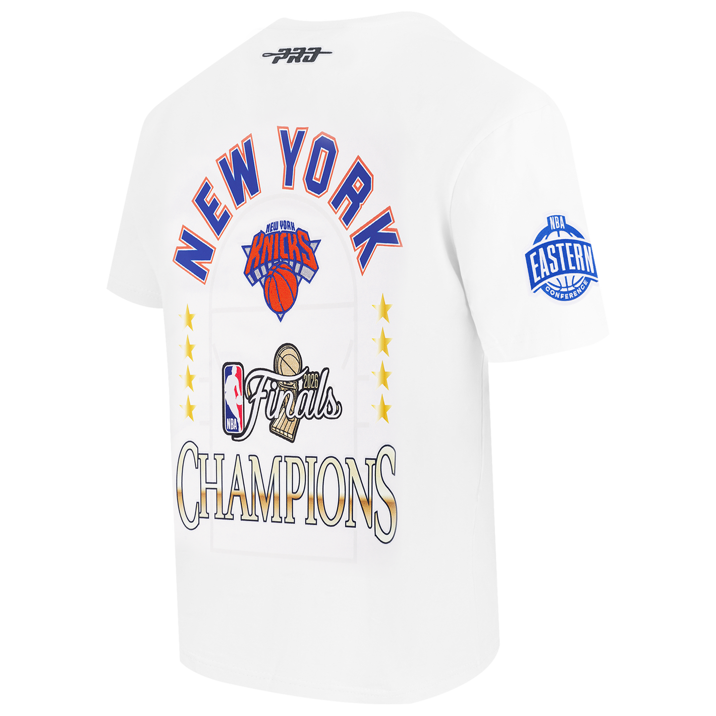 Pro Standard Knicks NBA Finals 2026 CJ Drop Shoulder T-Shirt - Men's - White