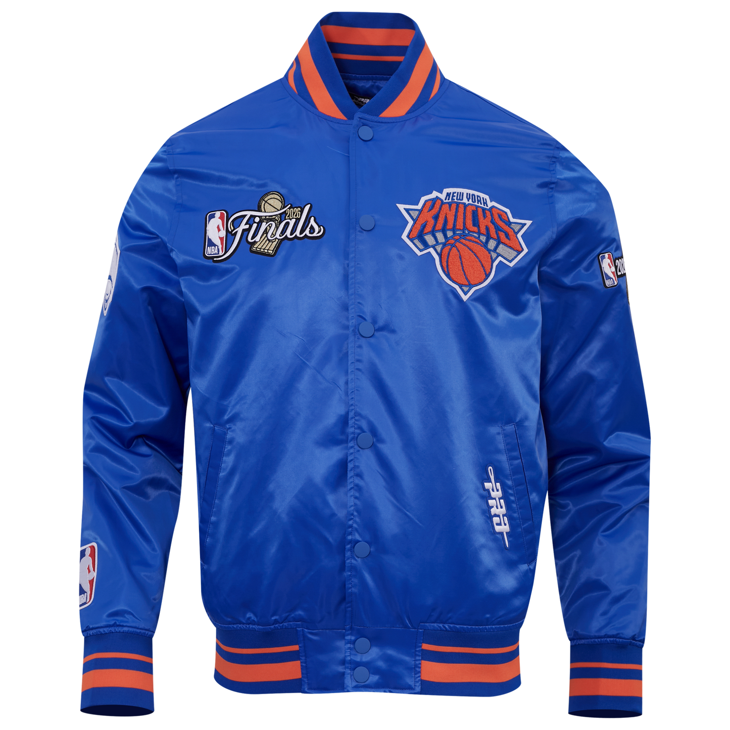 Pro Standard Knicks NBA Finals 2026 Pro Satin YD Rib Jacket - Men's - Blue