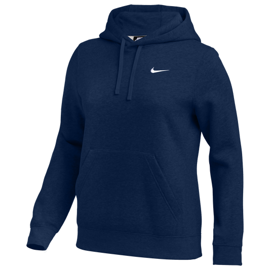 Nike Team Club Fleece Hoodie - Women's - White/Navy