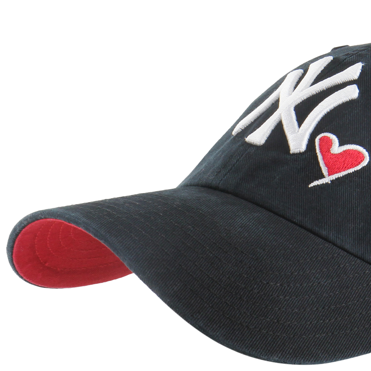 47 Brand Yankees Icon Clean Up Cap - Men's - Black/White