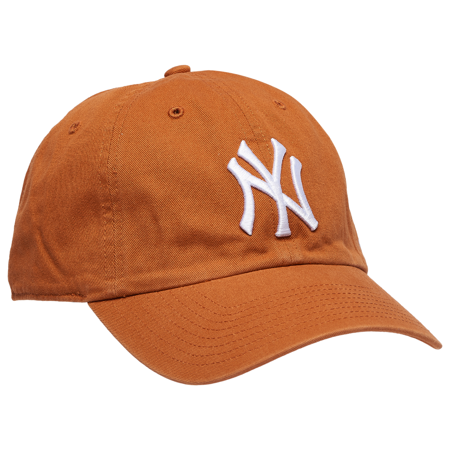 47 Brand Yankees Clean Up Cap - Men's - Burnt Orange/White