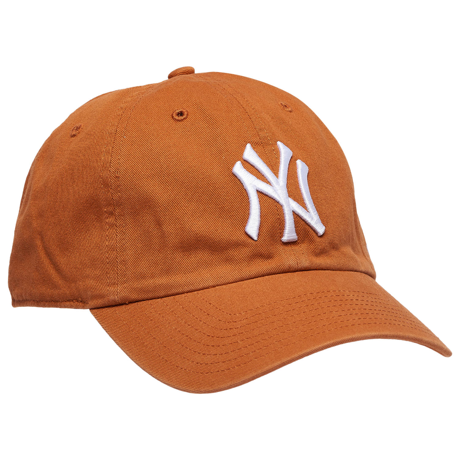 47 Brand Yankees Clean Up Cap - Men's - Burnt Orange/White