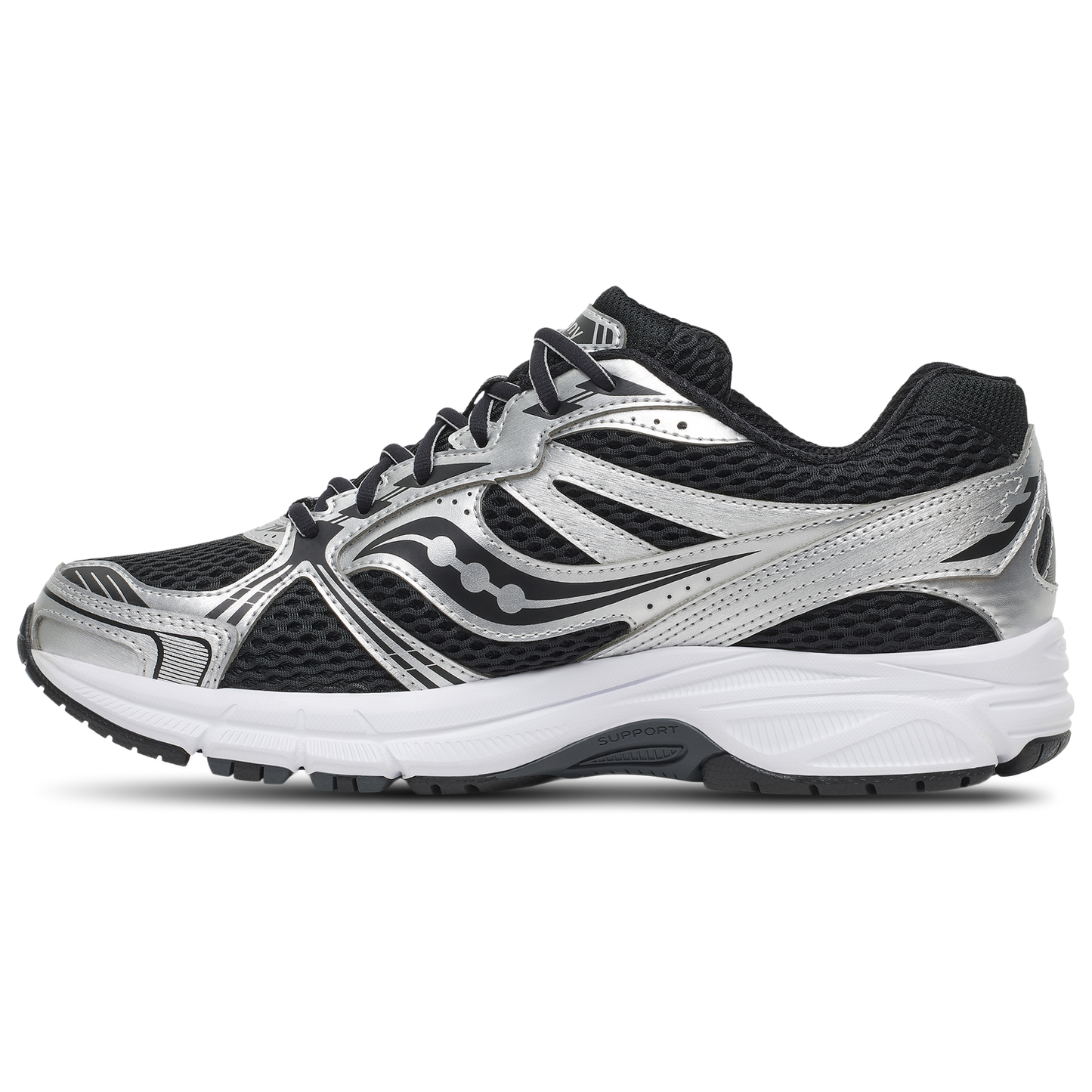 Saucony Grid Legacy - Men's - Silver/Black/White