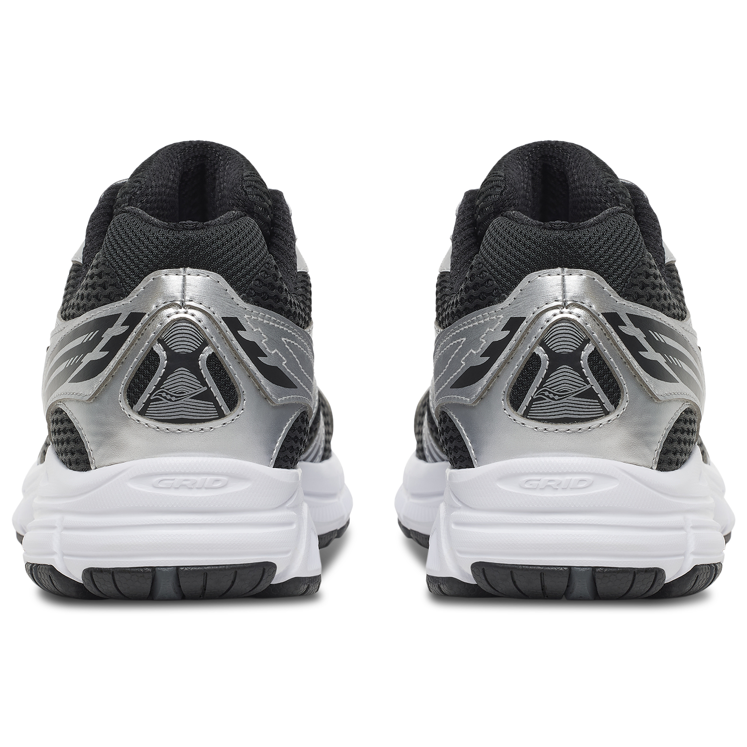 Saucony Grid Legacy - Men's - Silver/Black/White