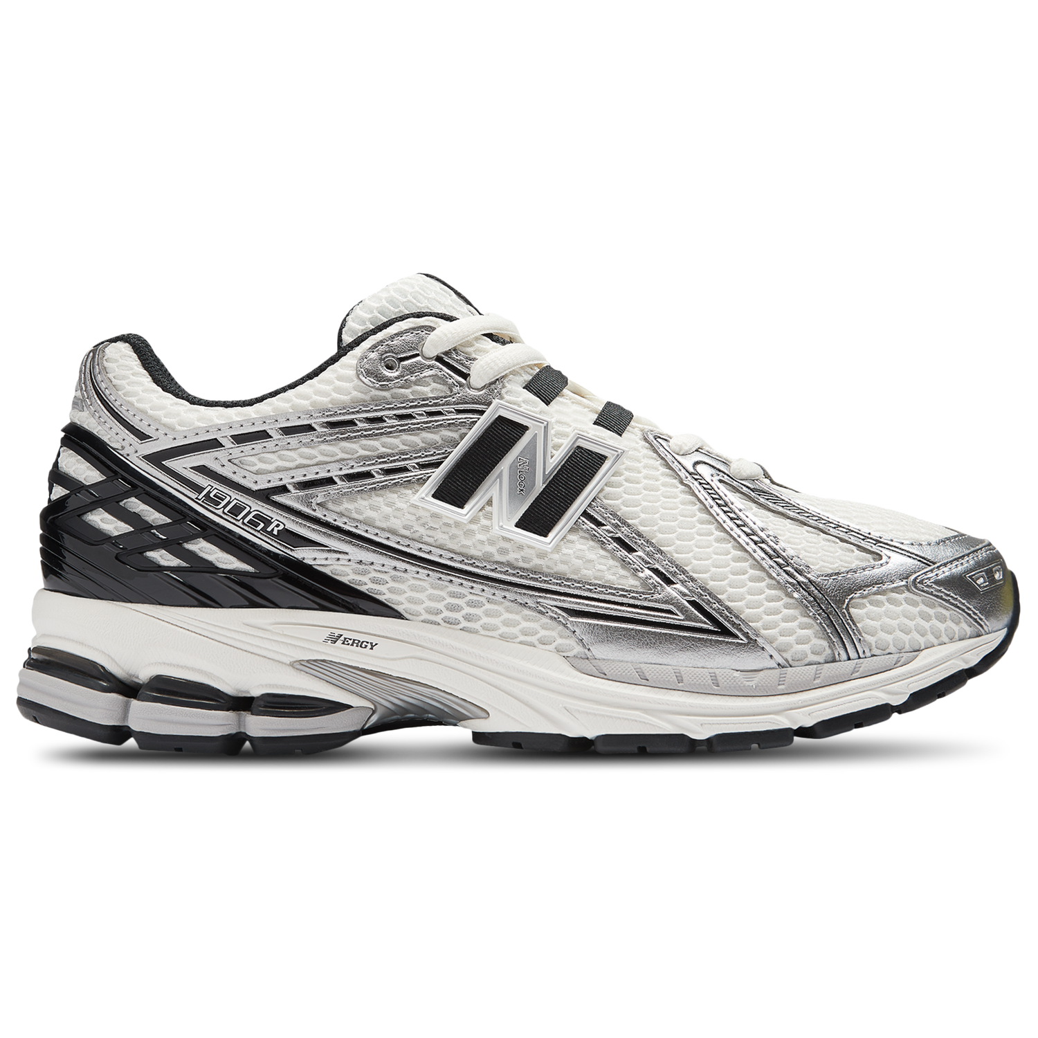 New Balance 1906 - Women's - Black/Sea Salt/Silver Metallic