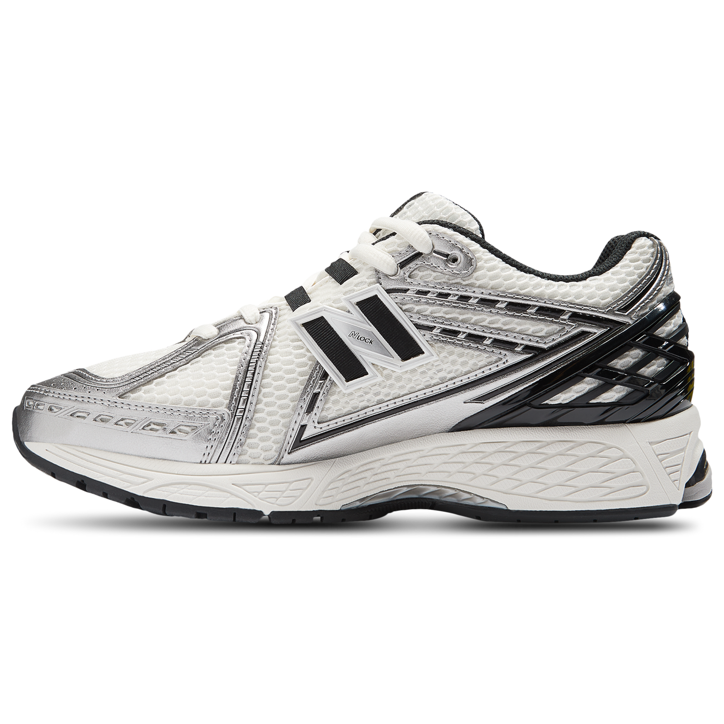 New Balance 1906 - Women's - Black/Sea Salt/Silver Metallic