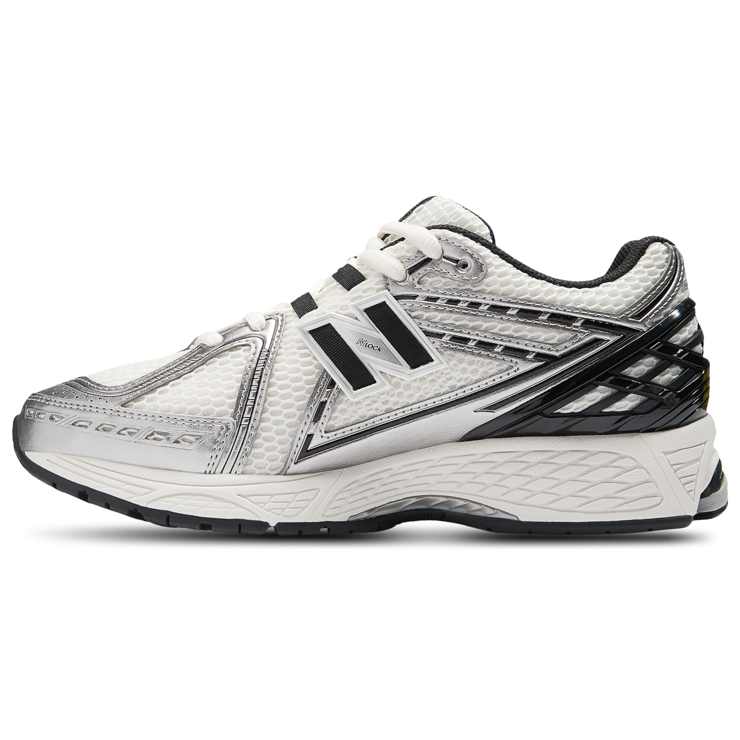 New Balance 1906 - Women's - Black/Sea Salt/Silver Metallic