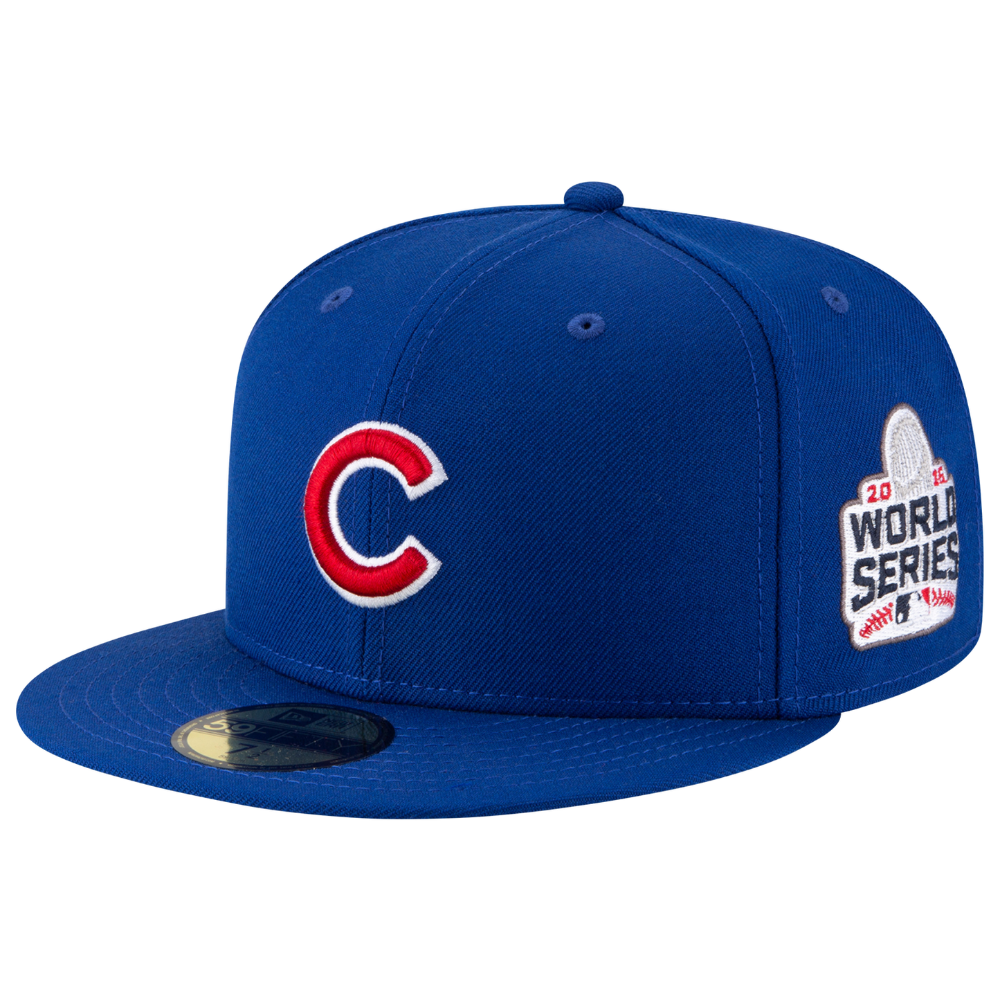 New Era MLB 2016 World Series Patch Fitted Cap - Men's - Royal/White