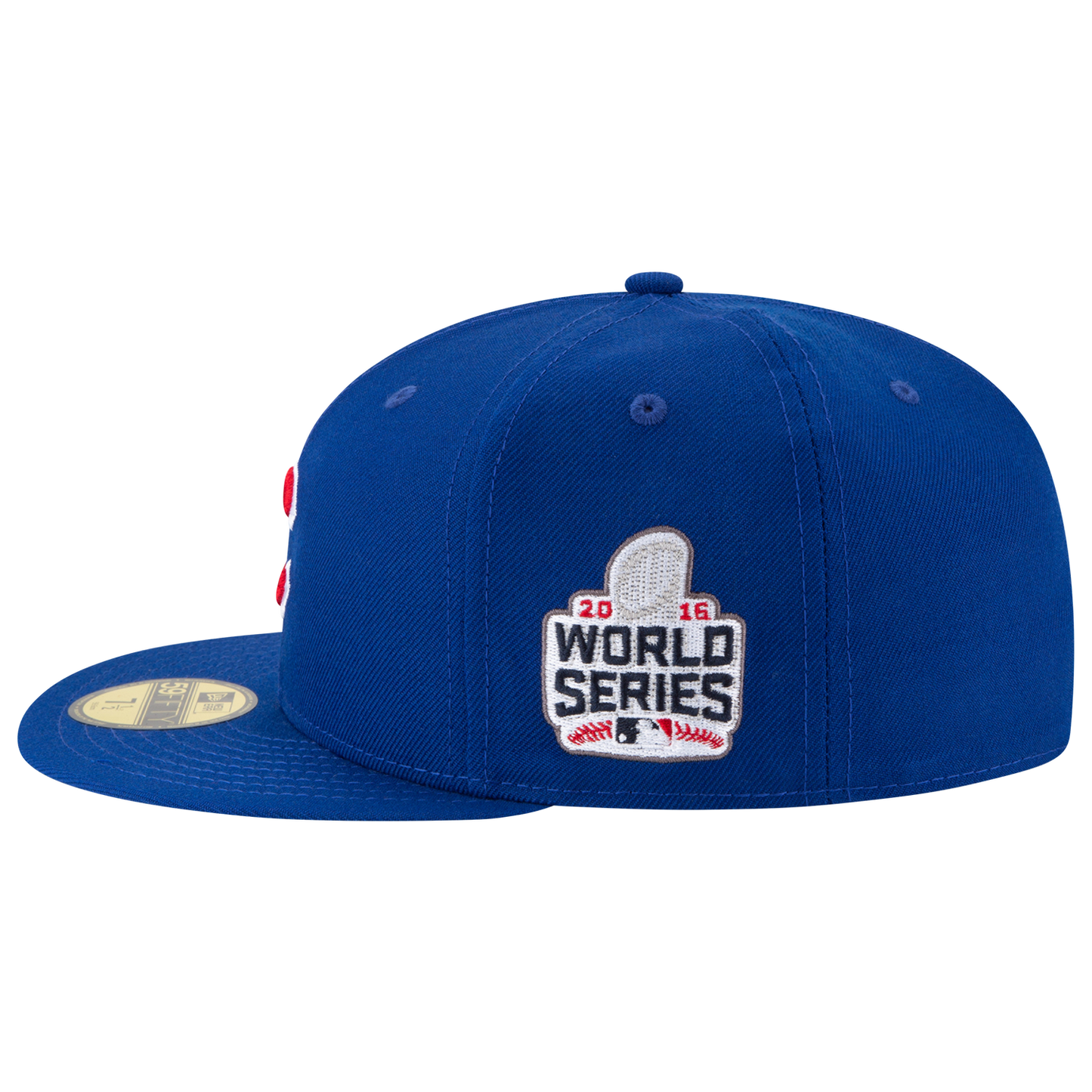 New Era MLB 2016 World Series Patch Fitted Cap - Men's - Royal/White