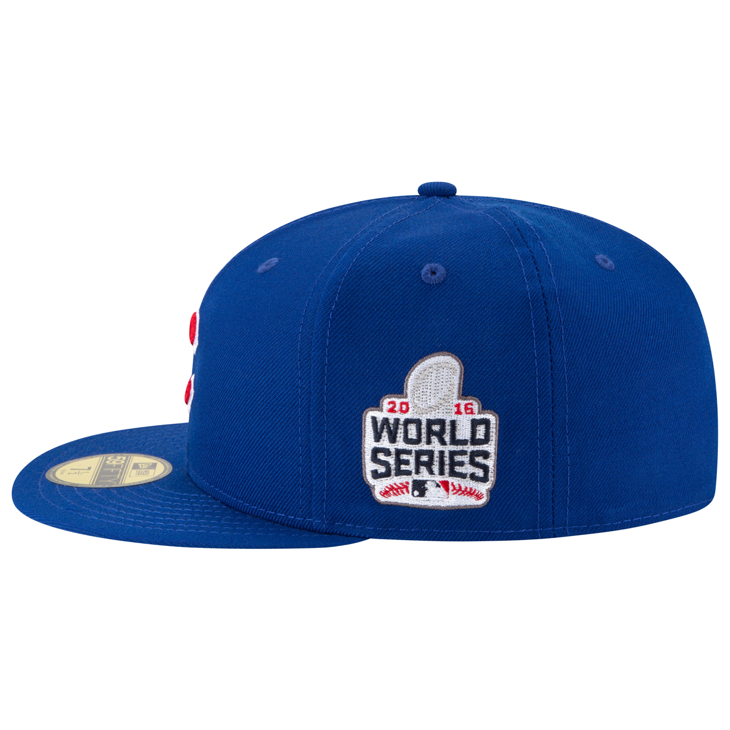 New Era MLB 2016 World Series Patch Fitted Cap - Men's - Royal/White