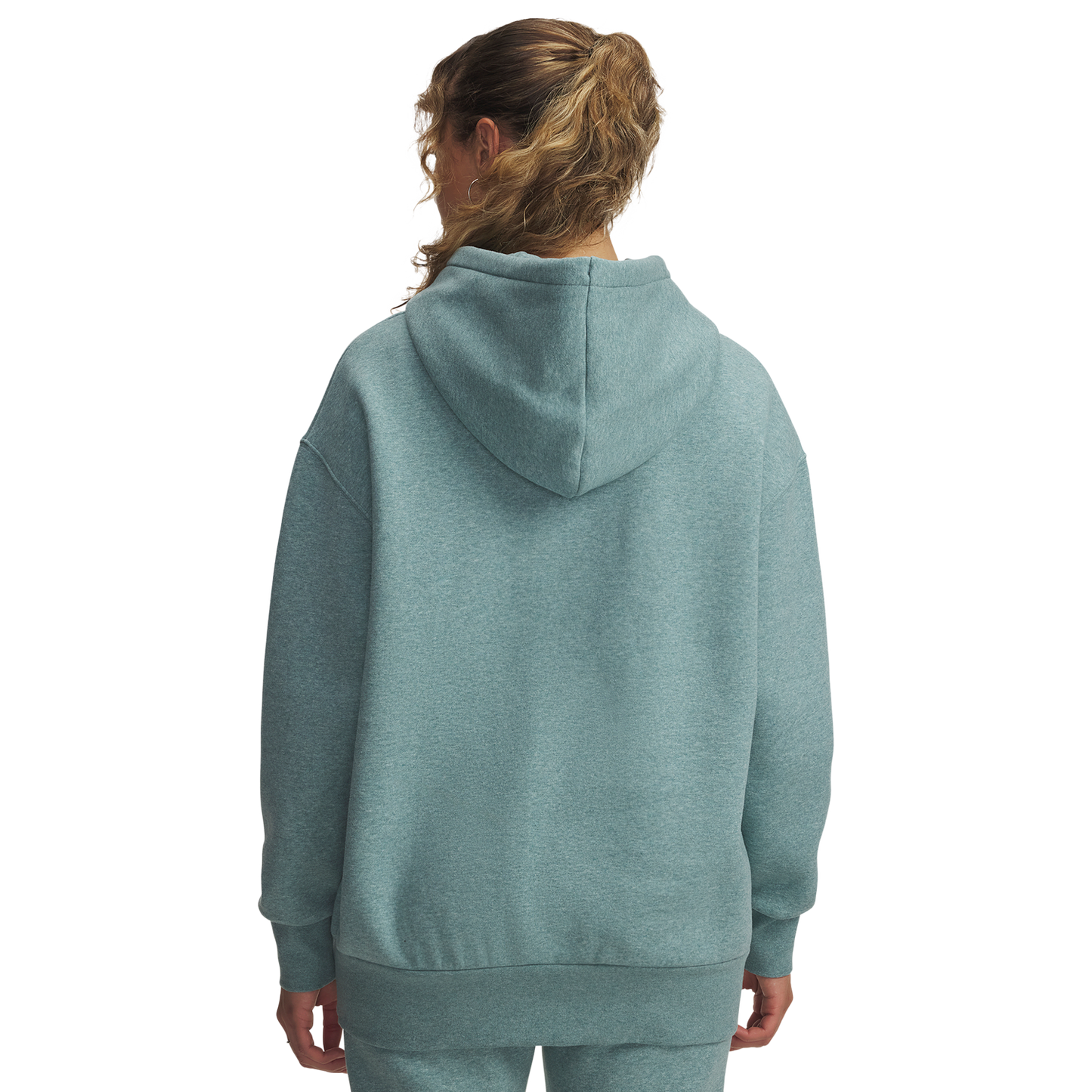 Under Armour Icon Fleece Oversized Hoodie - Women's - Jasper Blue/Jasper Blue