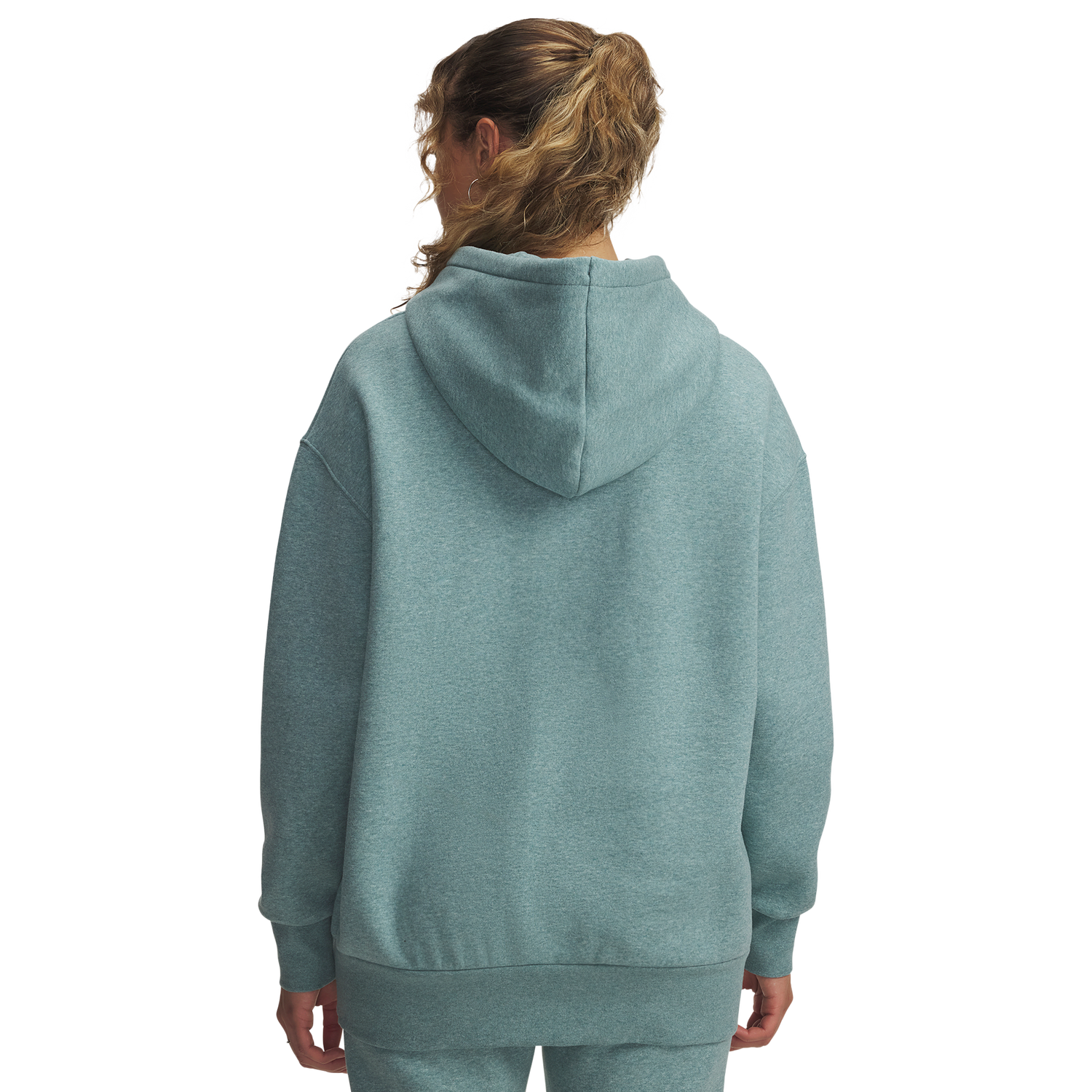 Under Armour Icon Fleece Oversized Hoodie - Women's - Jasper Blue/Jasper Blue