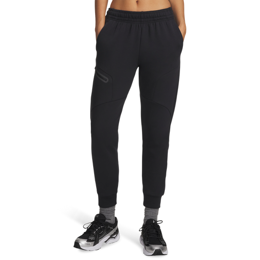 Under Armour Unstoppable Fleece Jogger - Women's - Black/Black