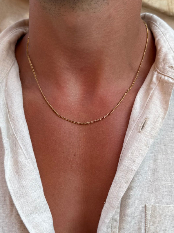 CUBAN CHAIN 1.8MM | 18K Gold