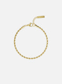 ROPE BRACELET 3MM | 18K Gold