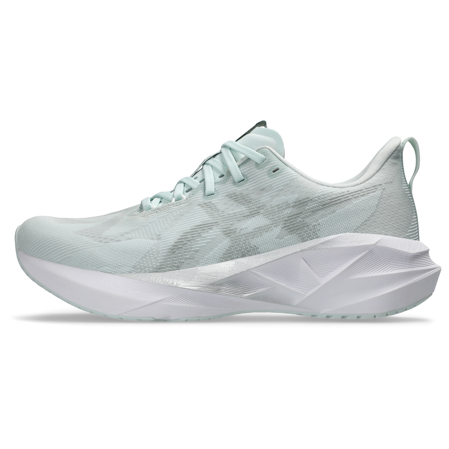 ASICS® Novablast 5 - Men's - Seal Grey/Pure Aqua