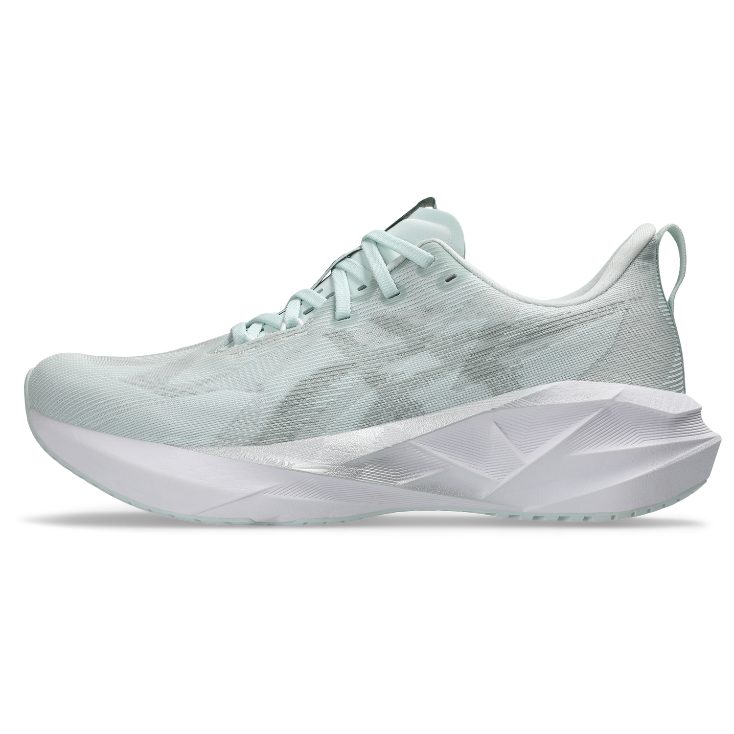 ASICS® Novablast 5 - Men's - Seal Grey/Pure Aqua
